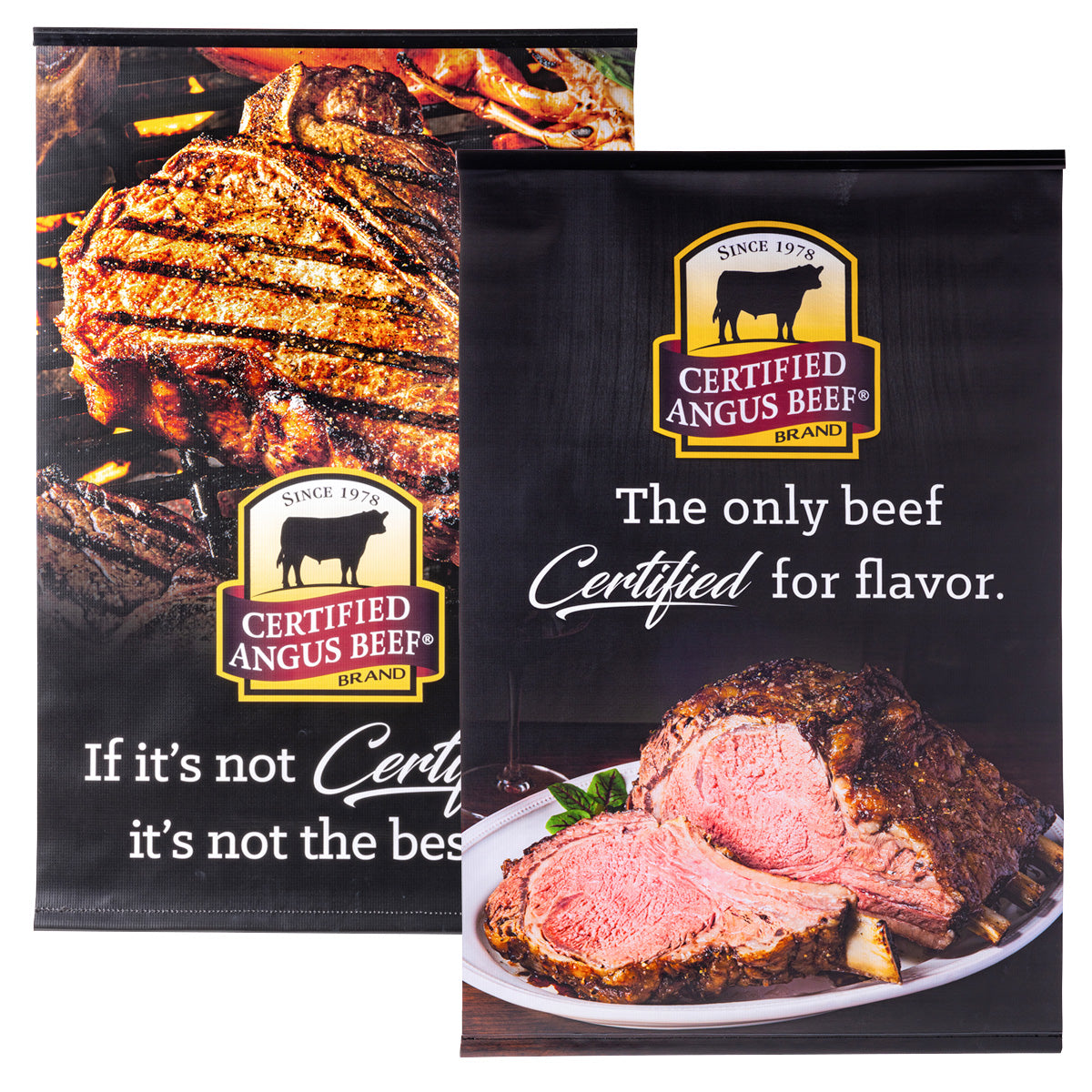 Banner Flag 2-Sided Indoor Vinyl