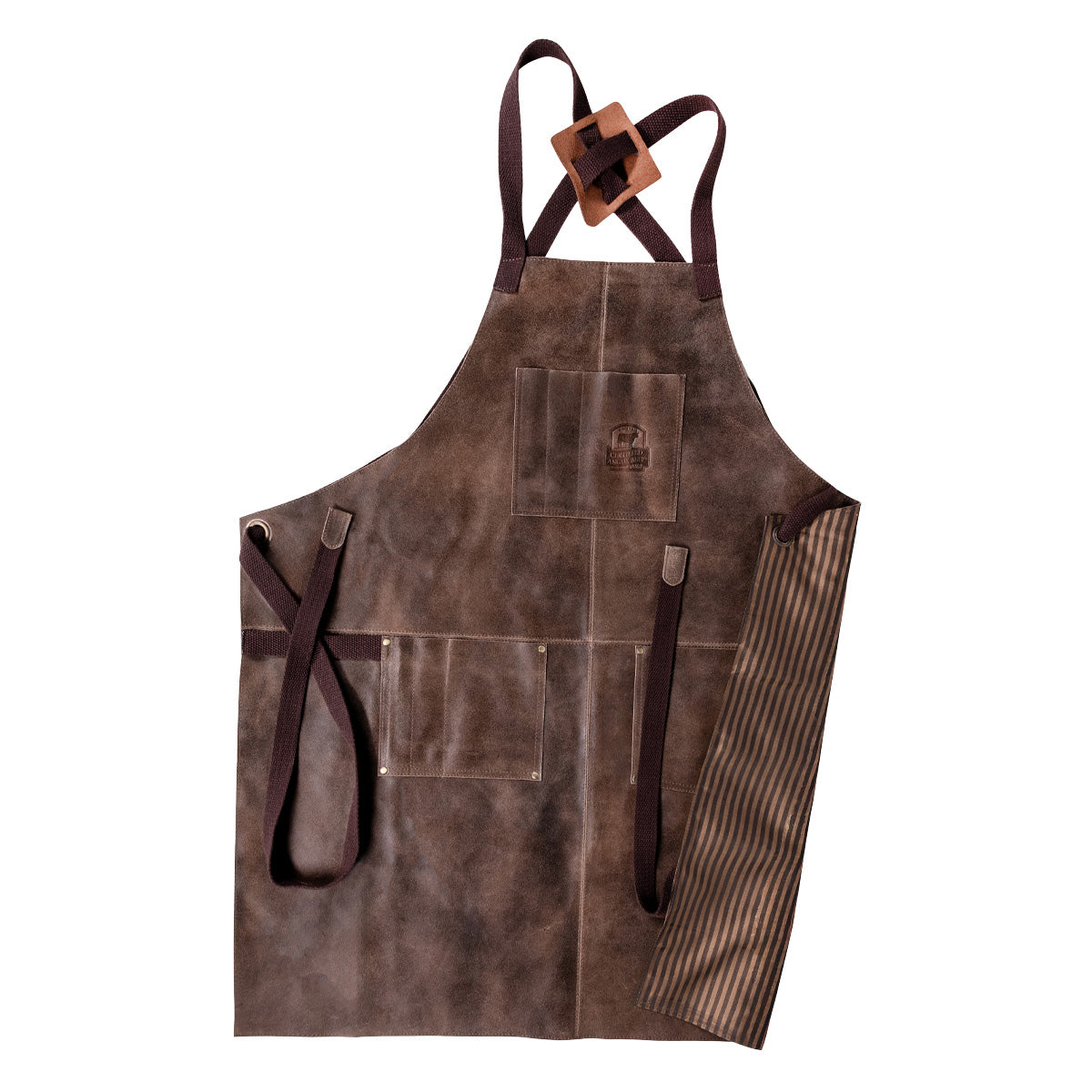 Crossback Leather Apron