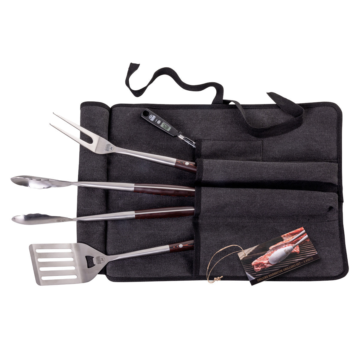 Deluxe Barbecue Grilling Set – 5-piece