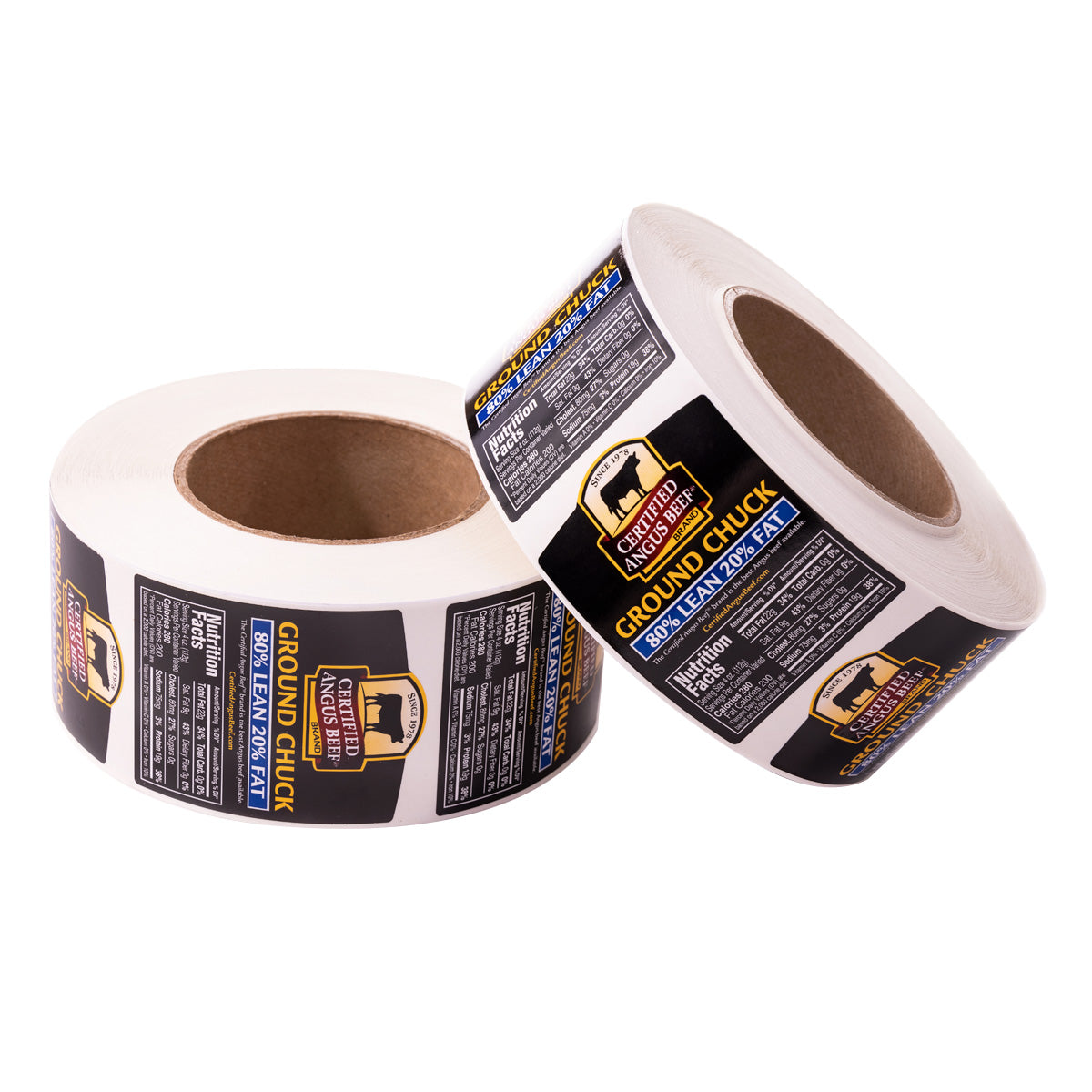 Retail Label - GROUND CHUCK 80/20