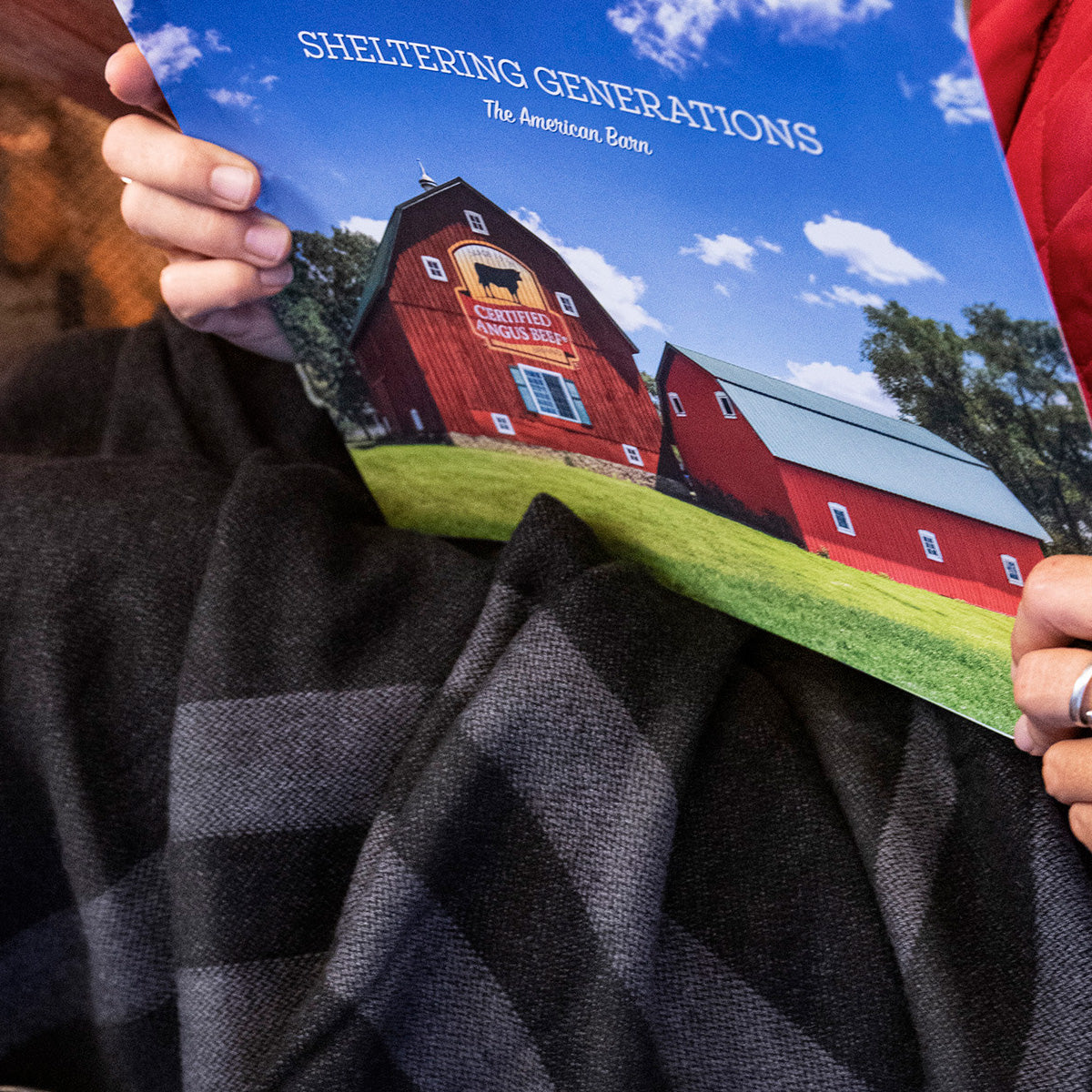 Luxurious Wool-Blend Throw