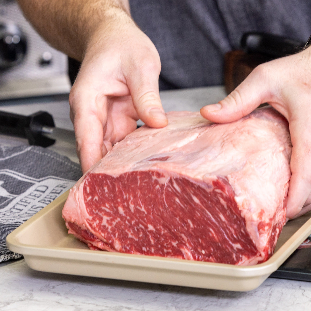 Reverse Sear Pan