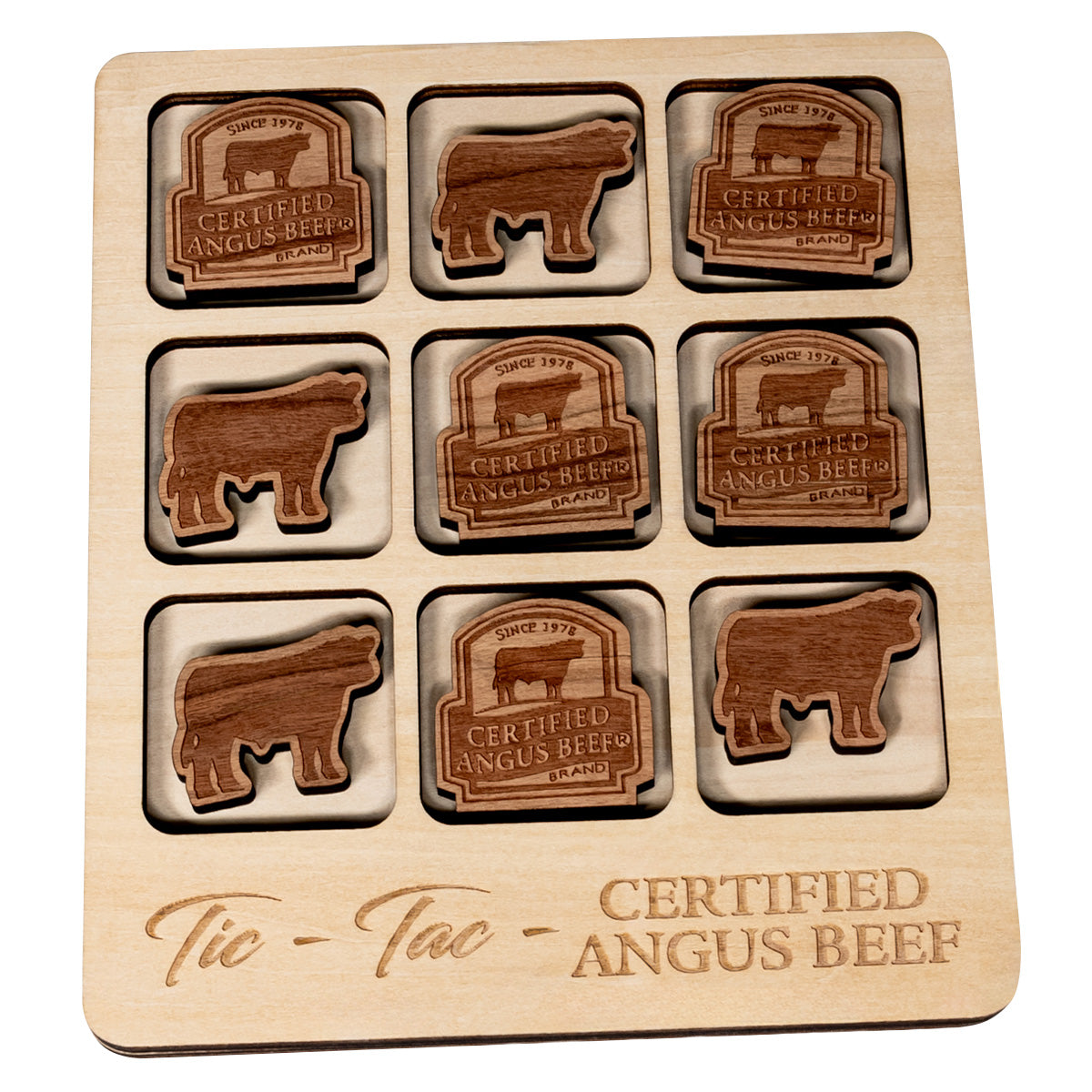 Tic-Tac-Certified Angus Beef