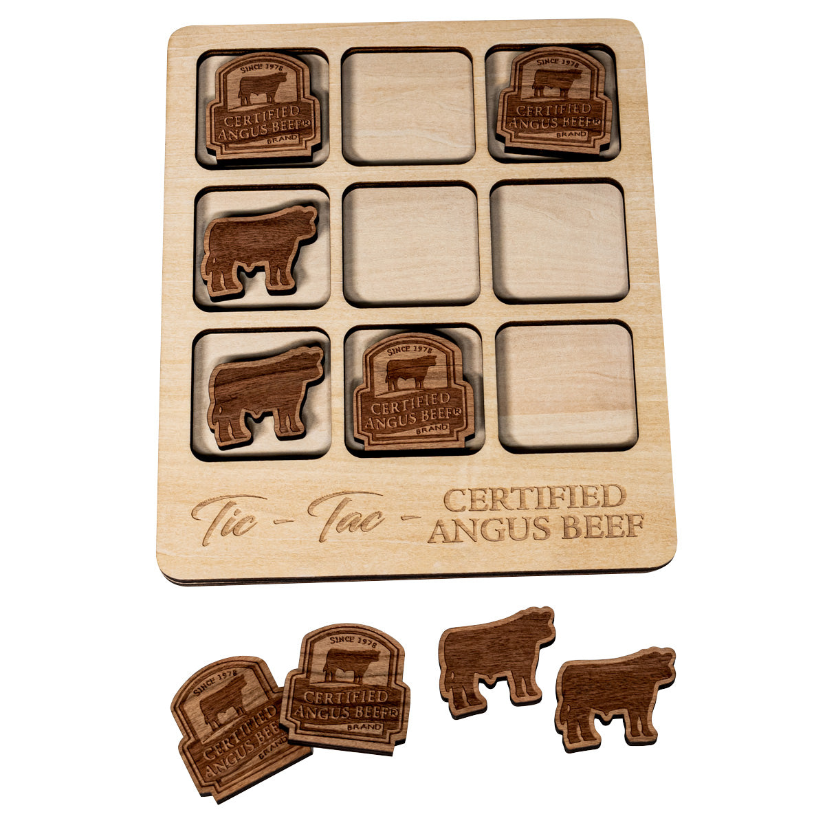 Tic-Tac-Certified Angus Beef
