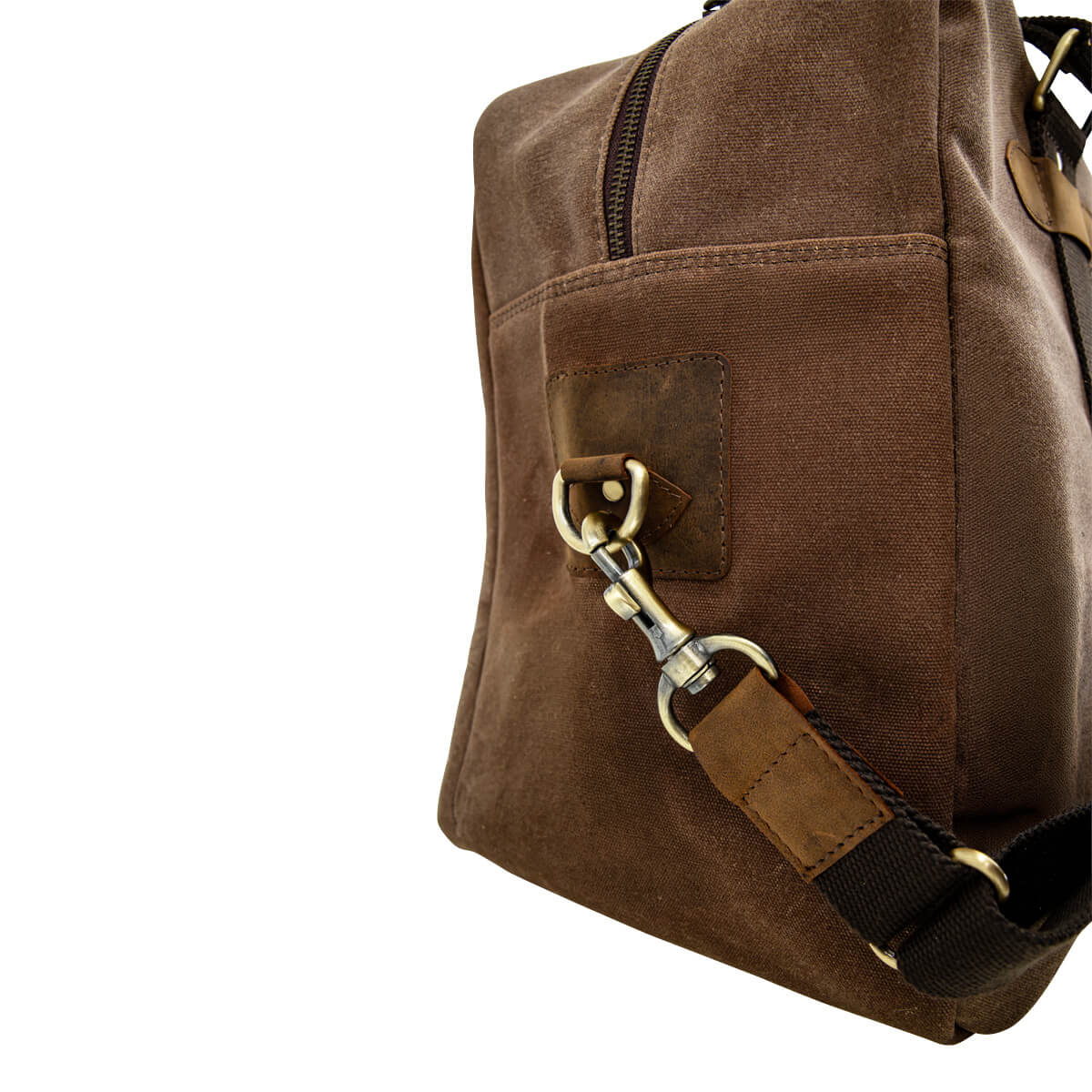 Waxed Canvas Travel Duffle Bag