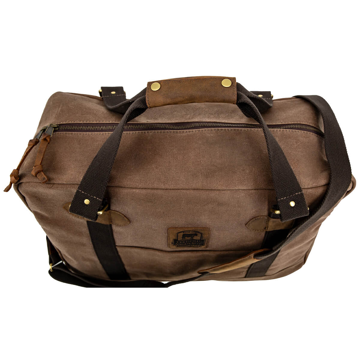 Waxed Canvas Travel Duffle Bag