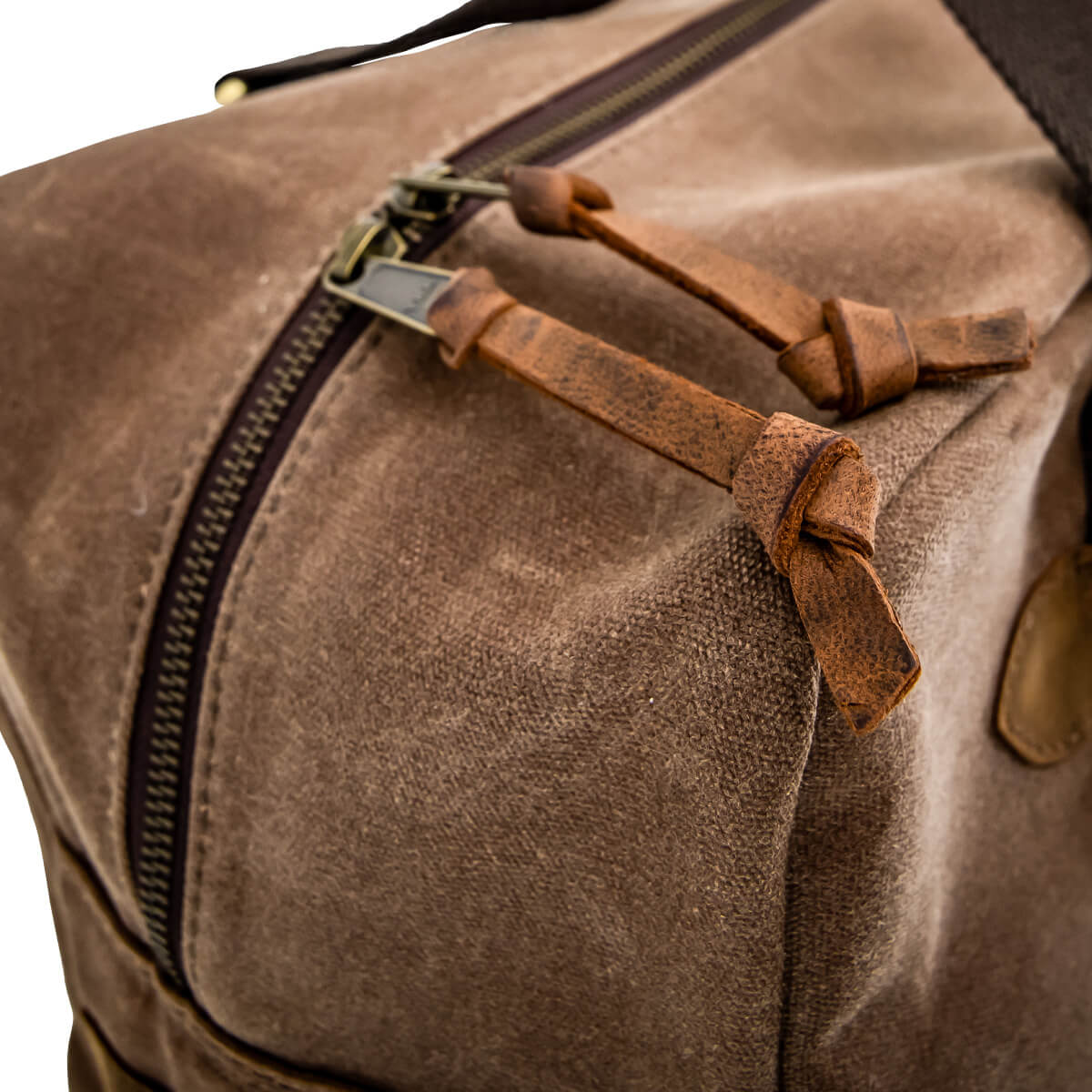Waxed Canvas Travel Duffle Bag