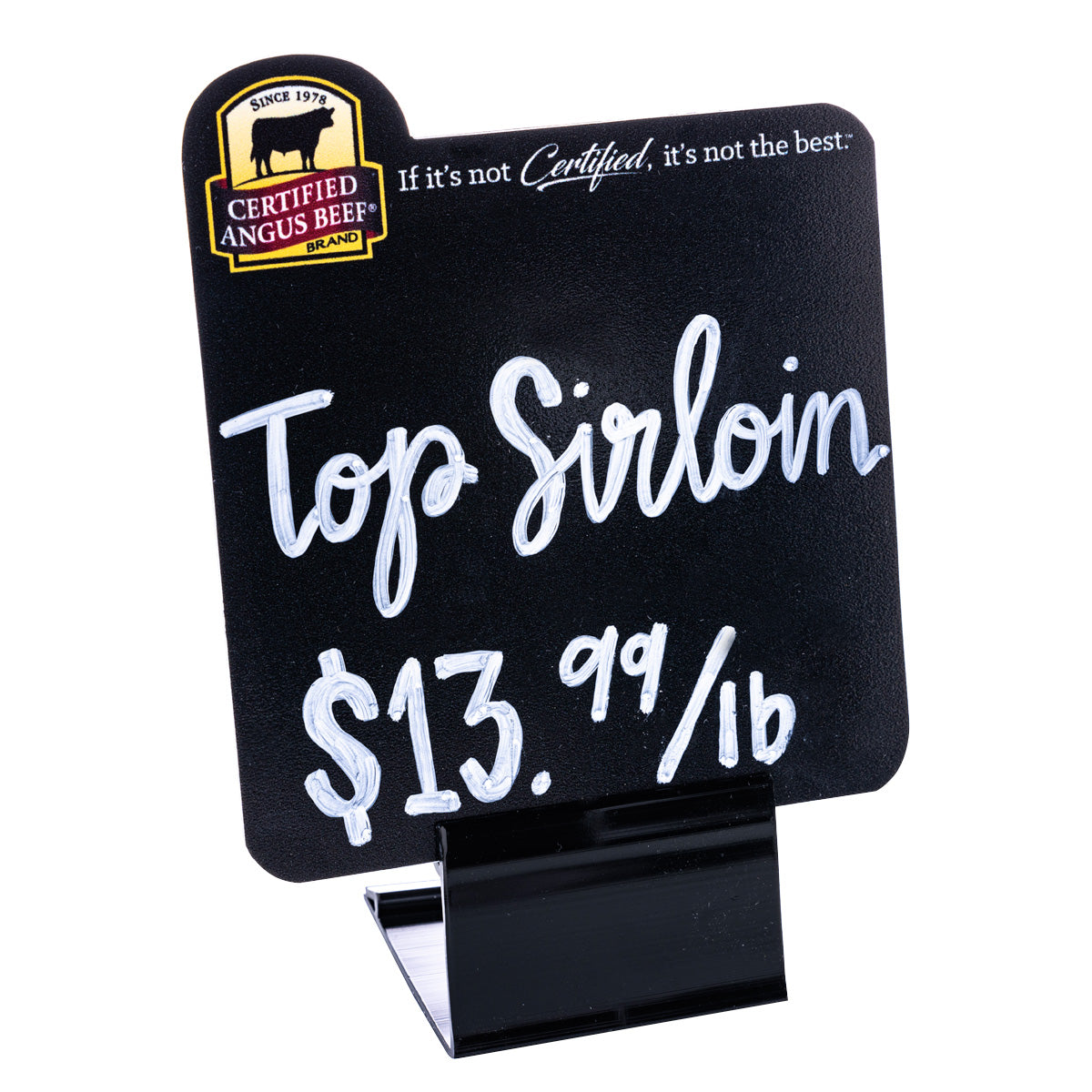 Wipe-Off Case Price Sign – TRADITIONAL (Set of 5)