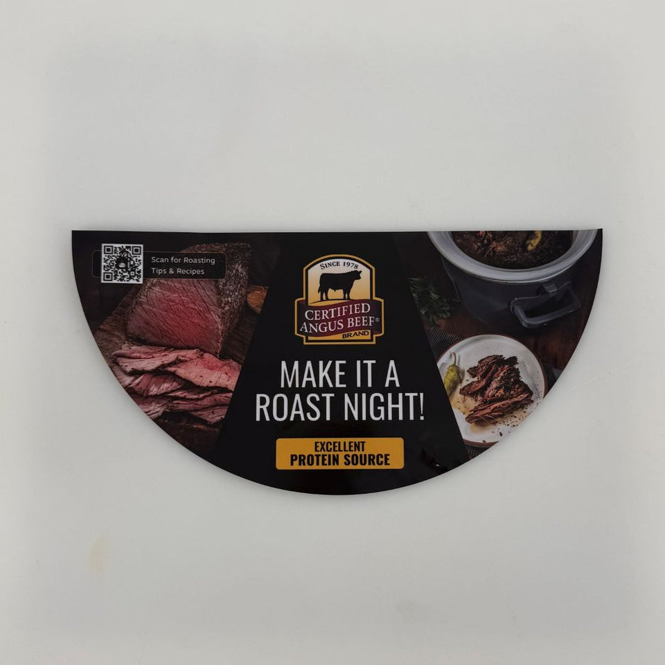 Static Cling - Roasting Decal - English