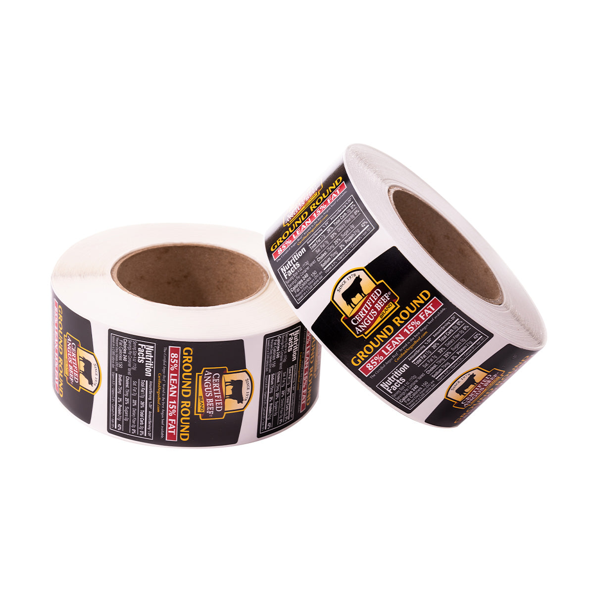 Retail Label - GROUND ROUND 85/15