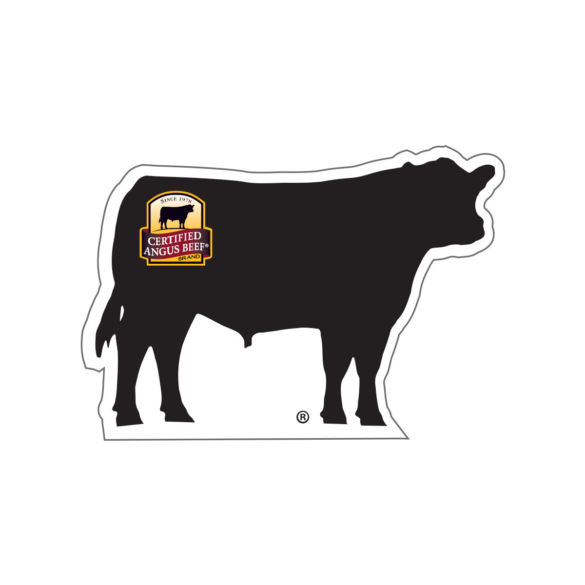Angus Steer Sticker