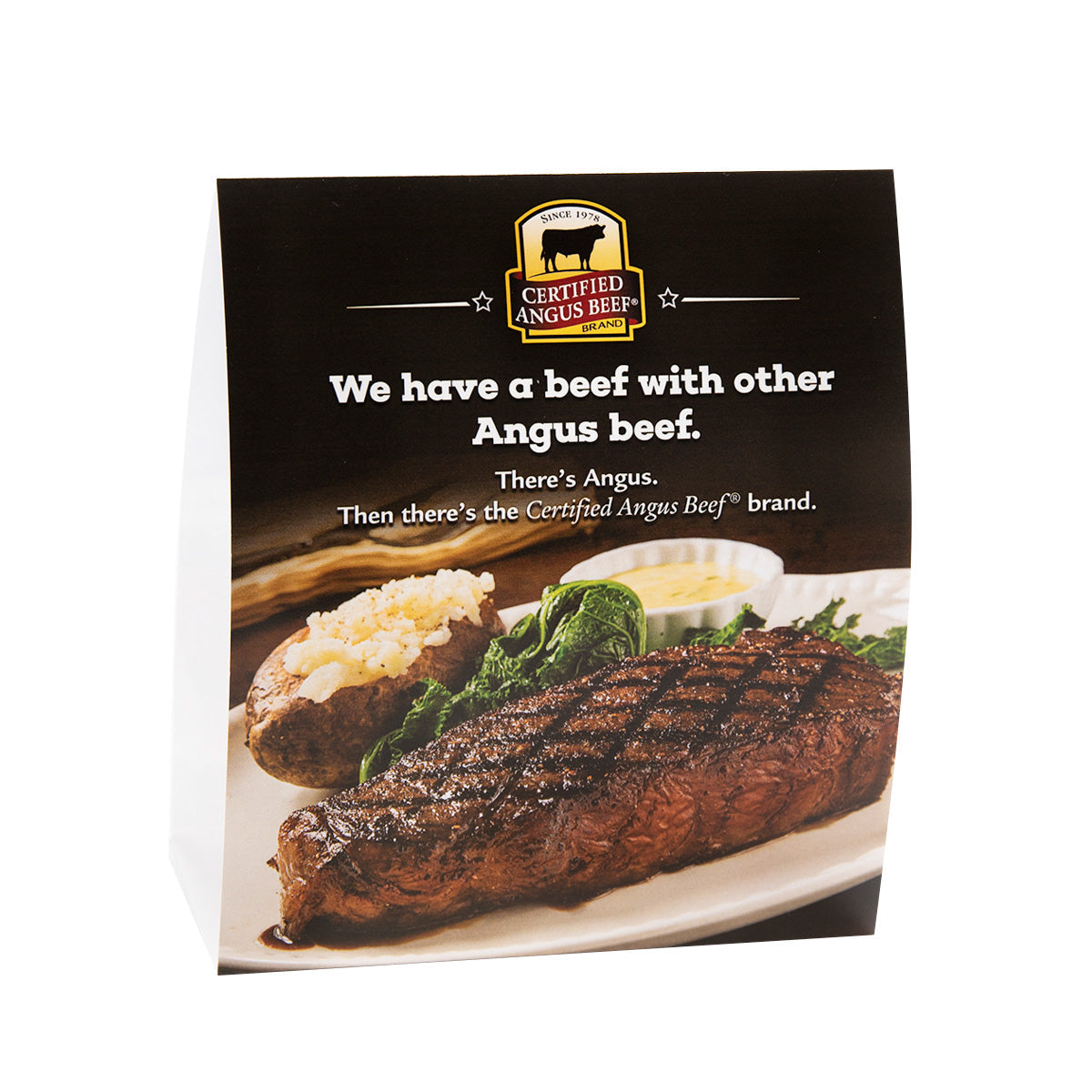 Branded TABLE TENT
