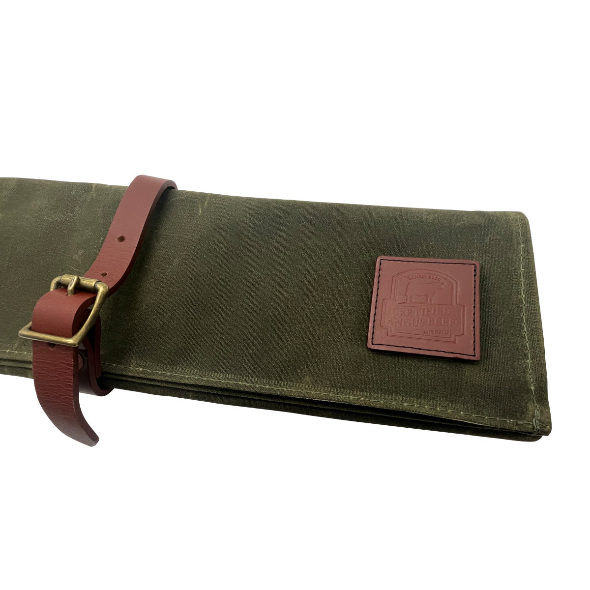 Waxed Canvas Knife Roll