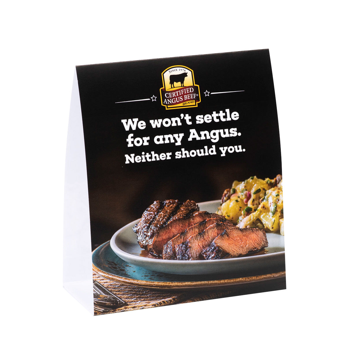 Branded TABLE TENT