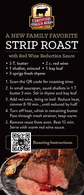 Roasting Label - Strip Roast