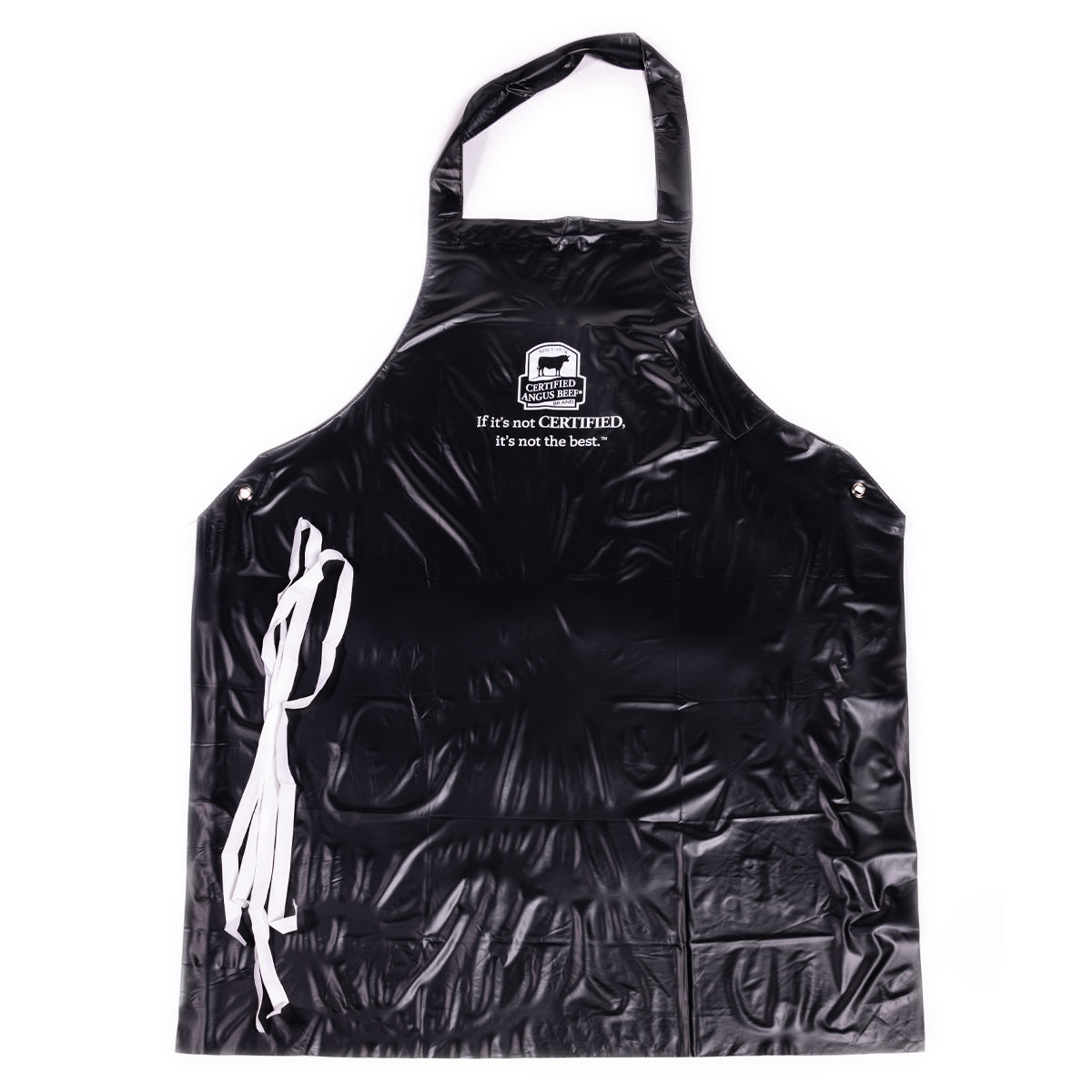 Apron VINYL FULL Length - Black