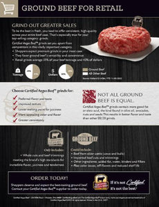 Ground Beef Retail Flyer