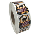 Foodservice Cut Steak Label - TRADITIONAL