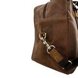 Waxed Canvas Travel Duffle Bag