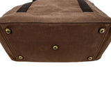 Waxed Canvas Travel Duffle Bag