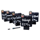 Wipe-Off Case Price Sign – TRADITIONAL (Set of 5)
