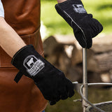 Leather Barbecue Gloves