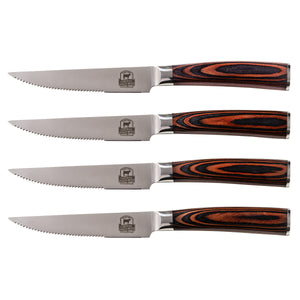 Pakka Wood Steak Knives