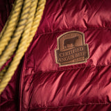 Puffer Down Vest - Cranberry