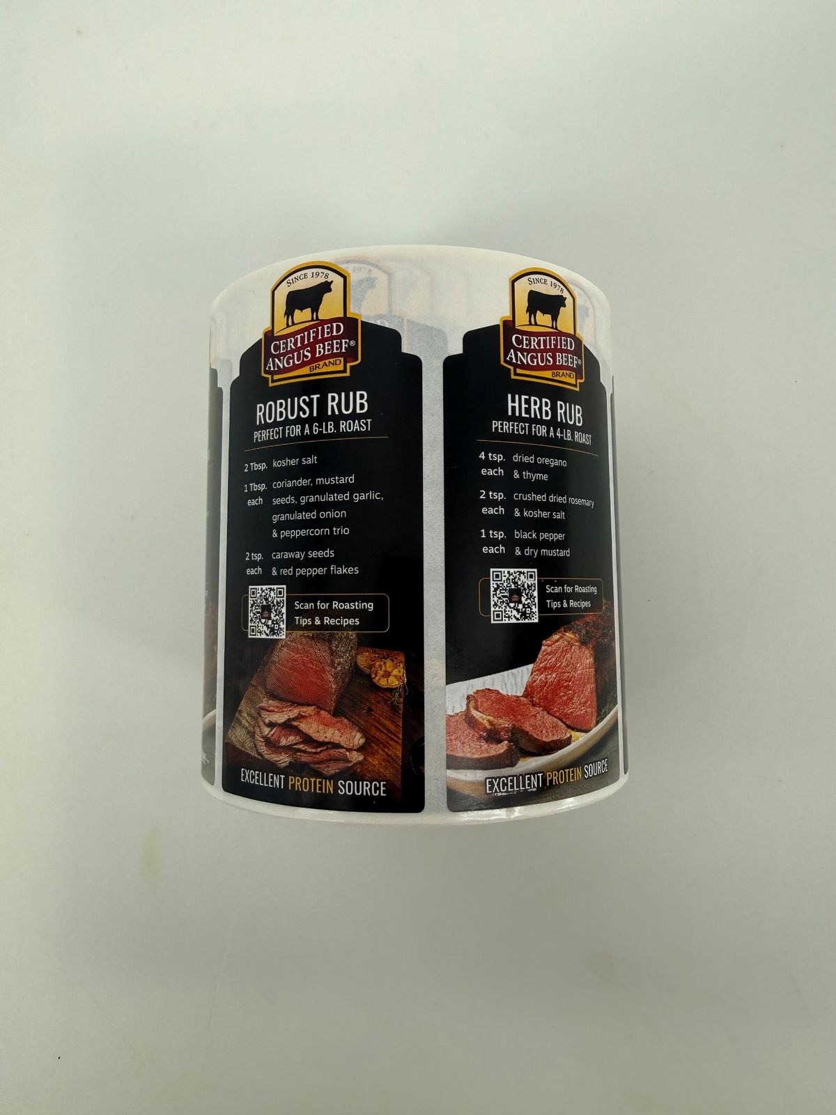 Roasting Label